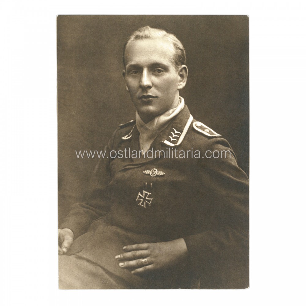 LW Feldwebel portrait photo, Day Fighter Clasp Germany 1933–1945