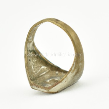 Very rare German ring with helmet, 1939-1940 Germany 1933–1945