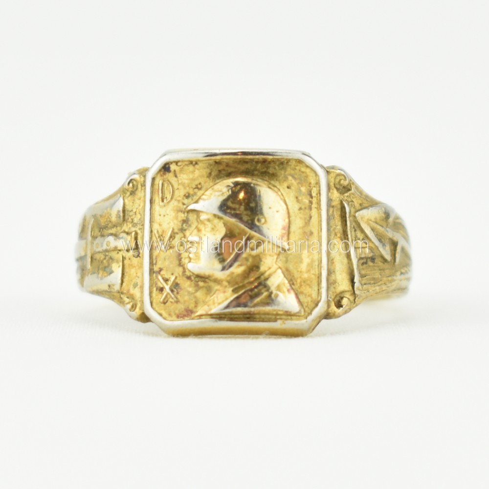 Italian ring with B. Mussolini, DVX, 1933–1943 Other countries