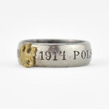 Polish patriotic ring 'POLSKIE LEGIONY 16. VIII 1914' Other countries