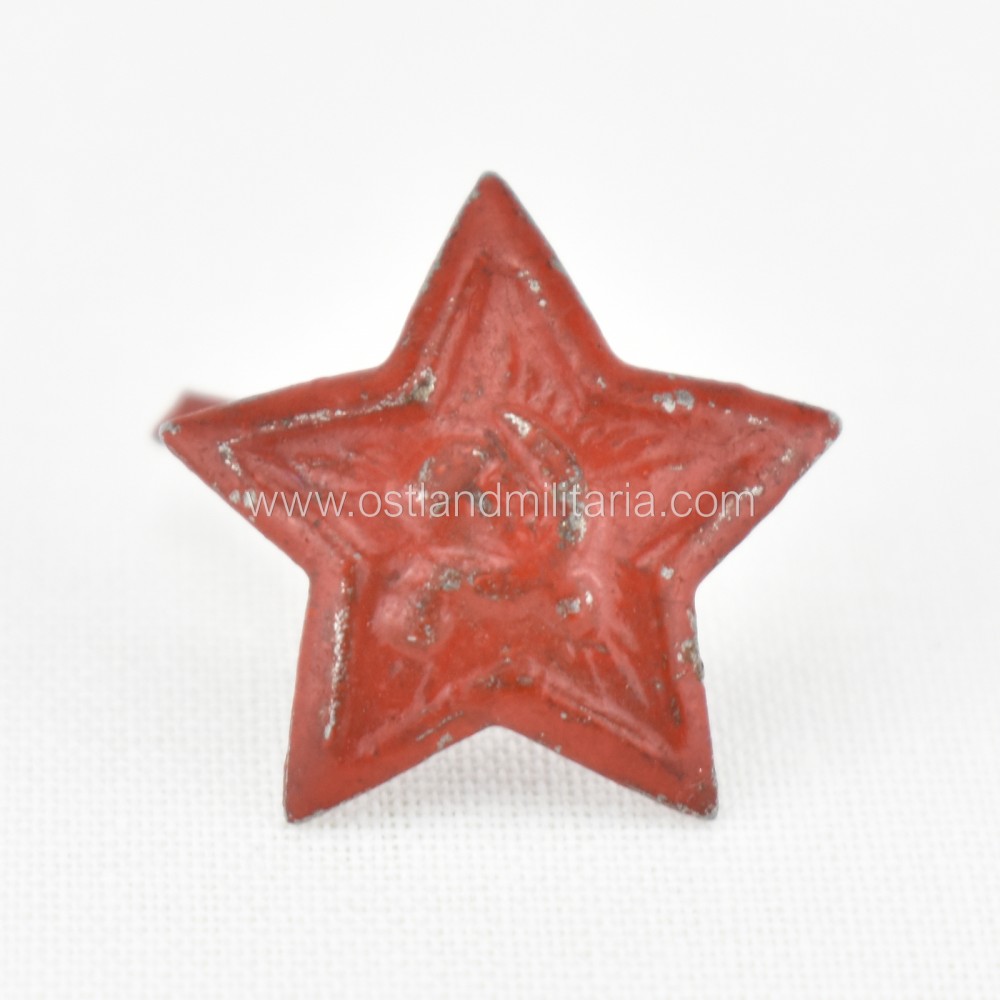 Red Star cockade for Red Army side cap Russia