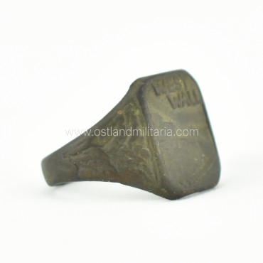 Rare design Westwall ring Germany 1933–1945