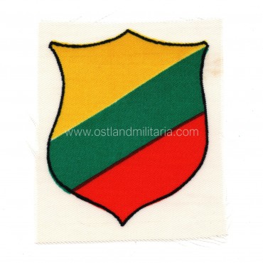 Lithuanian volunteer sleeve shield, late type Germany 1933–1945