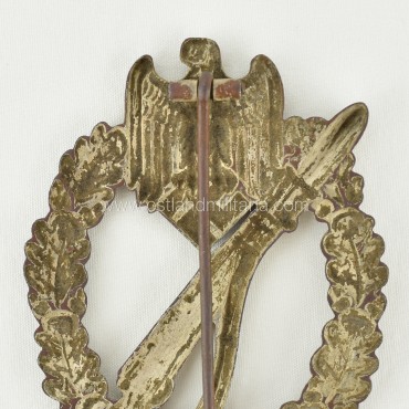 Infantry assault badge in silver by C.E. Juncker Germany 1933–1945