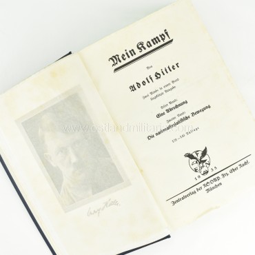 Mein Kampf by Adolf Hitler, 1935 Germany 1933–1945