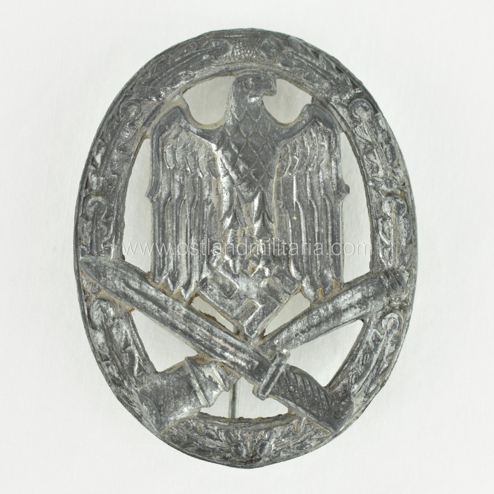 General assault badge by R. Karneth Germany 1933–1945