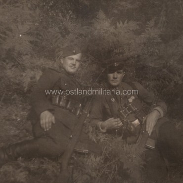 Photo of two anti-partisans (?) in Lithuania Lithuania