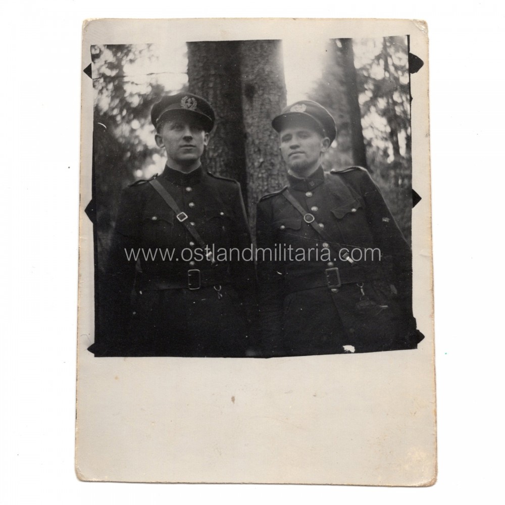 Photo of Žalgiris squad partisans, postwar Lithuania Lithuania
