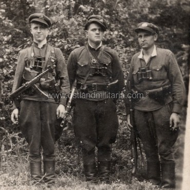 Lithuanian partisans. Group photo Lithuania