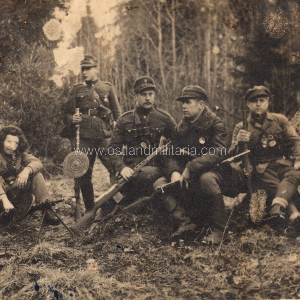 Lithuanian partisans. Pipiras squad Lithuania