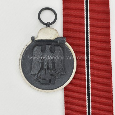 MINT Eastern Front Medal with issue packet, '55' Gustav Brehmer Germany 1933–1945
