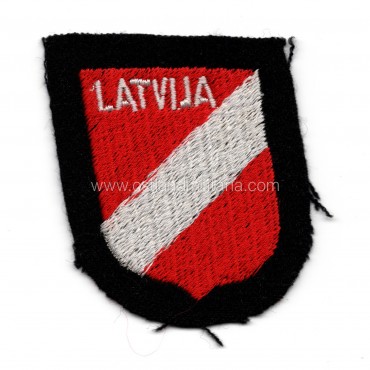 Waffen-SS Latvian Volunteer Sleeve Shield Germany 1933–1945