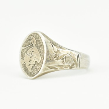 Crimean campaign ring, oval-shaped Germany 1933–1945