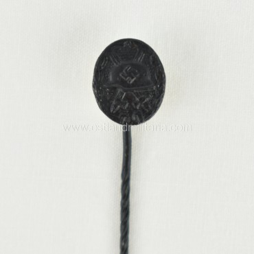 Wound badge in black miniature, 9 mm Germany 1933–1945