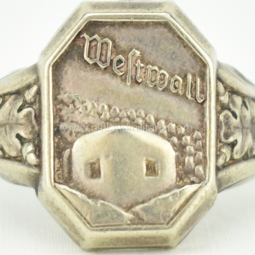 Westwall ring with a bunker, large size Germany 1933–1945