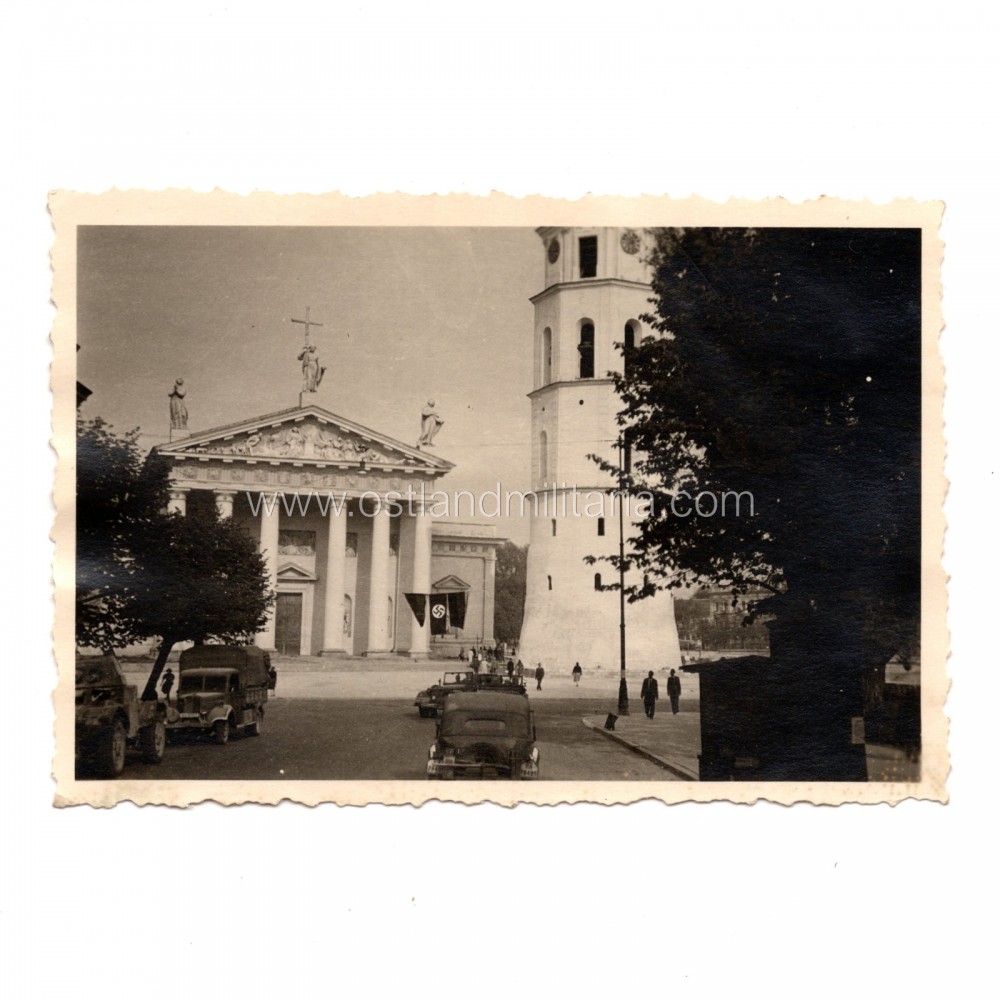 Photo of Vilnius Cathedral, Lithuania Germany 1933–1945