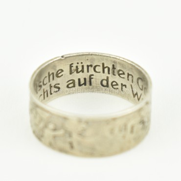Ring “Wir Deutsche fürchten Gott - Sonst nichts auf der Welt!", 1914 Germany