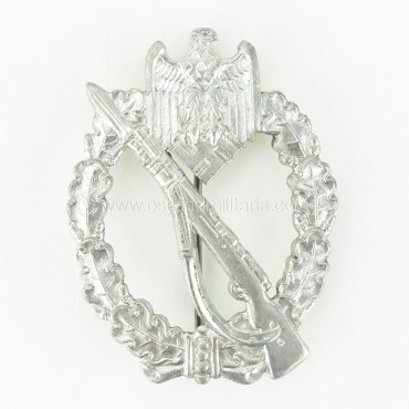 Infantry assault badge in silver by W. Deumer Germany 1933–1945